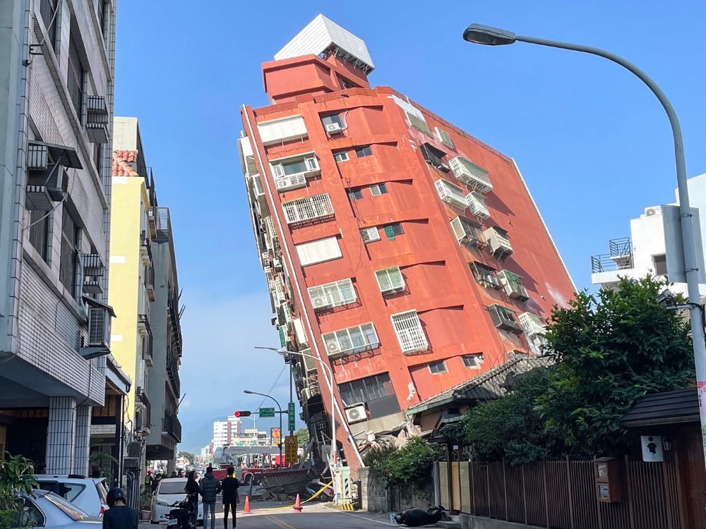 7,2-es erősségű földrengés rázta meg Tajvant
