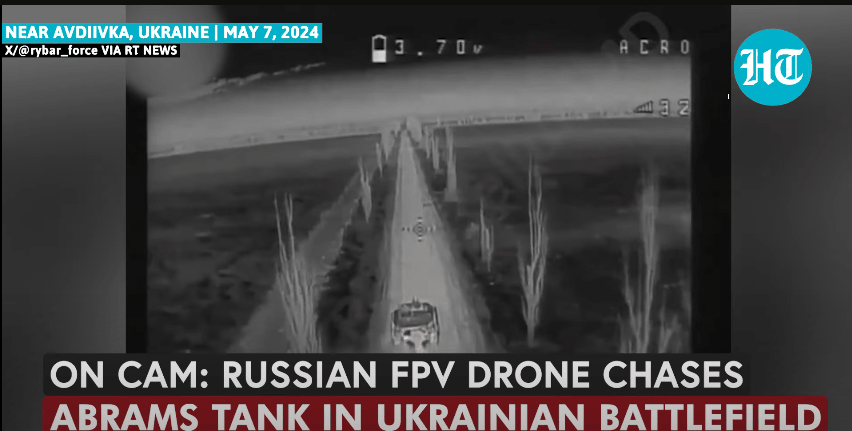 Újabb amerikai tankot lőttek szét az oroszok egy 180 ezer forintos drónnal – VIDEÓ