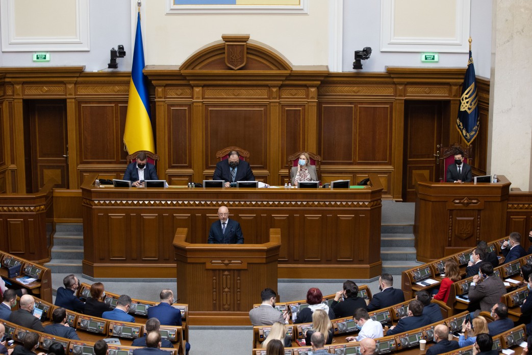 Ukrán házelnök: a hadiállapot végéig Zelenszkij a legitim államfő Ukrajnában