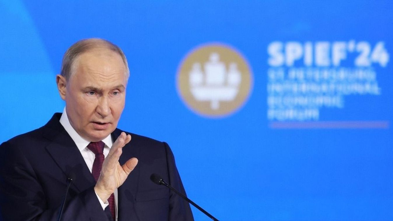 Oroszország szerepe egy többpólusú világban: Putyin beszéde a SPIEF plenáris ülésén