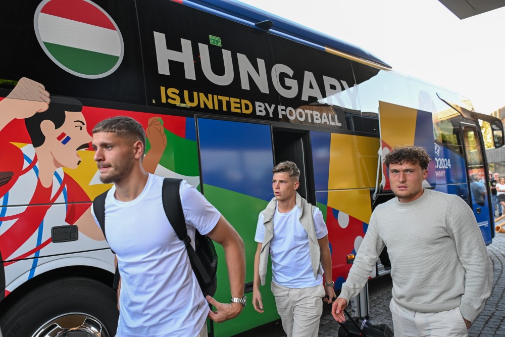 EURO-2024 - Megérkeztek a magyarok a dél-bajorországi bázisukra