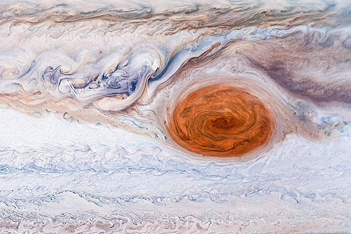 Megtalálhatták a magyarázatot a Jupiter Nagy Vörös Foltjának változására