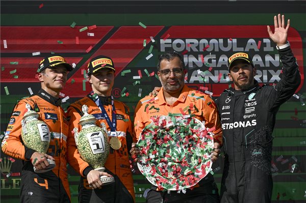 Magyar Nagydíj - McLaren belharc, Piastri győzelem