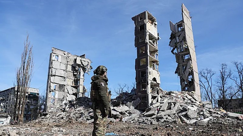 Orosz-ukrán háború: nem sok egész ház maradt Avgyejevkában