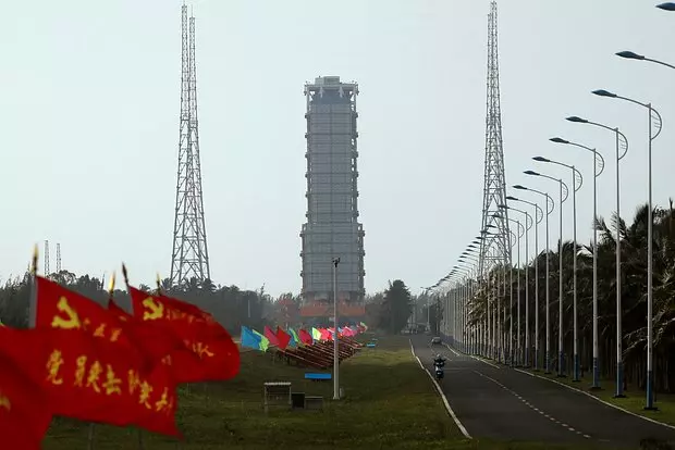 Hatalmas kínai űrkikötő fejlesztés fejeződik be
