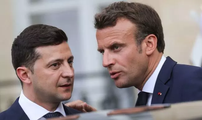 „Nem állunk háborúban az orosz néppel” – mentegetőzik Macron
